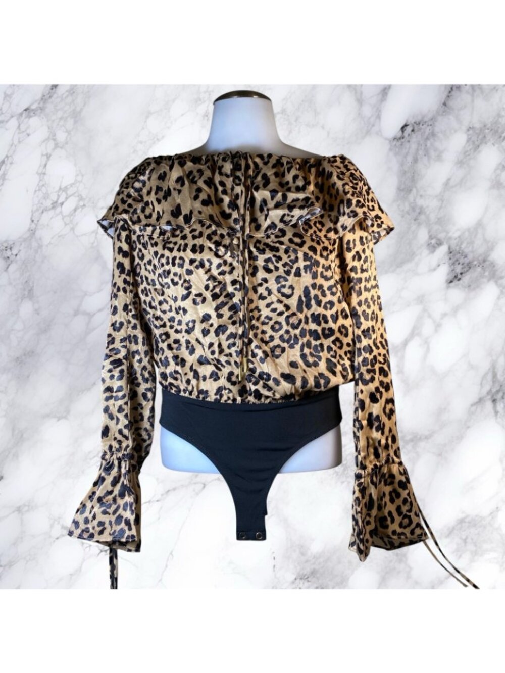 House of Harlow 1960 x REVOLVE Vada Bodysuit in Leopard - Picture 2 of 11